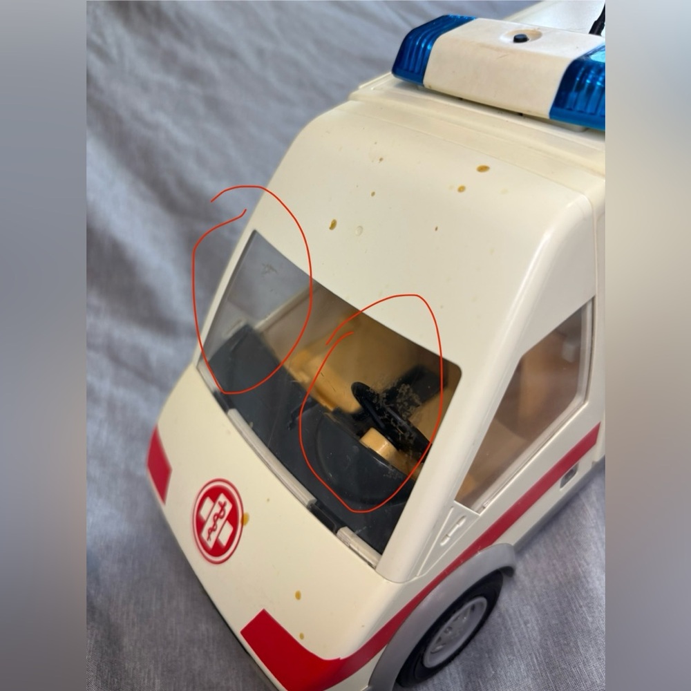 Vintage y2k‎ 2004 Playmobil 4221 Ambulance Geobra Brandstatter - Picture 4 of 16